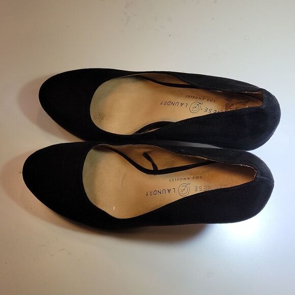 CHINESE LAUNDRY ROUND TOE SUEDE HIGH HEEL PUMP SHOES - Picture 10 of 15